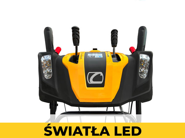 Światła LED w odśnieżarce Cub Cadet XS3 76 TDE